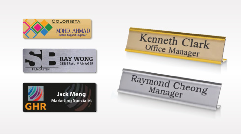 Custom Printed Plate Signs