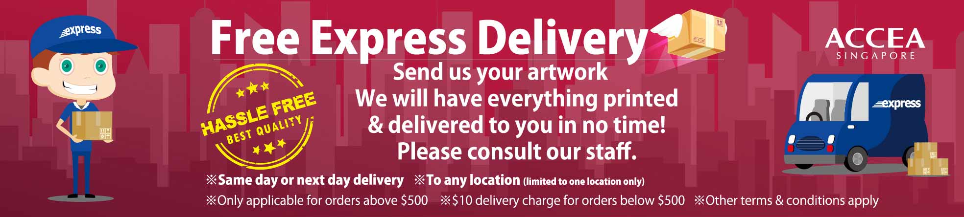 Free Express Delivery